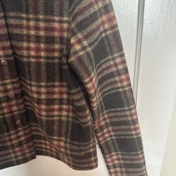 Banana Republic Factory Plaid Short Jacket Size S - Picture 4 of 5